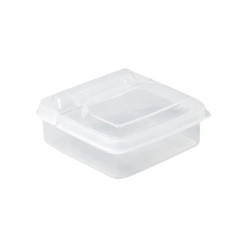 Cheese Slice Storage Box Butter Crisper Refrigerator Cheese Slice Container Transparent Seal Box Kitchen Supplies