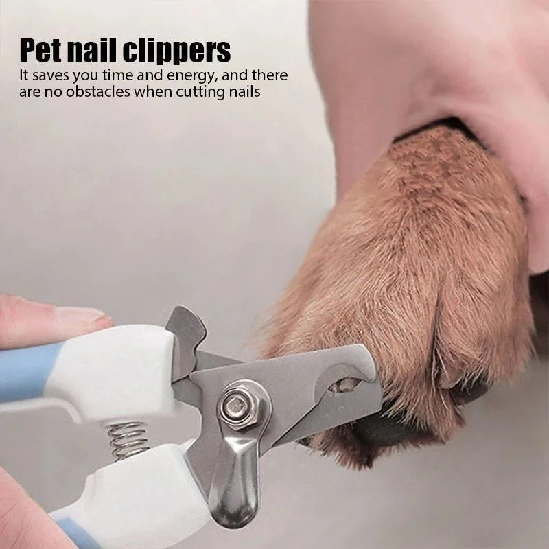 Must-Have Professional Grooming Tool: High-Quality, Durable, and Essential Stainless Steel Cat and Dog Nail Clipper-Precise Pa