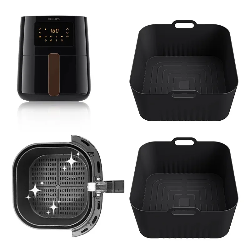 Air fryer mould silicone for Philips HD9252 HD9200 HD9255 4-5L airfryer accessories