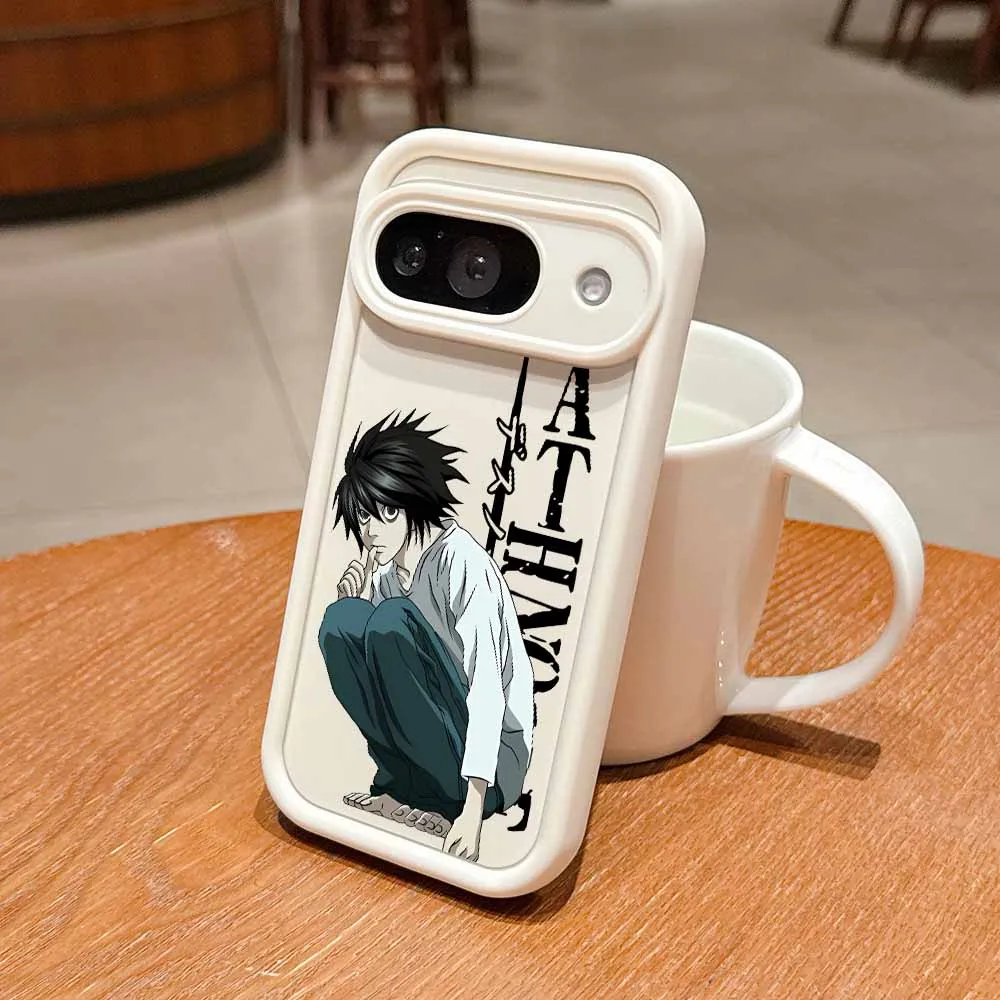 Anime Death Note Soft Feel Phone Case with Eyes Ladder Design
