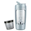 Electric Shaker Bottle 650ml Rechargeable Powerful with Powder Compartment for Smooth Protein Shakes Supplement Storage 5