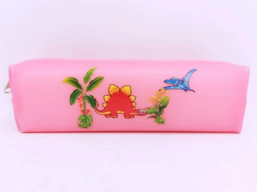 Estuche de lápices Tubo de varilla "déntlo" tamaño 195*55*40mm, silicona, estuche de lápices surtido estuche escolar estuche lápices organizador de tubo escolar|Estuches -