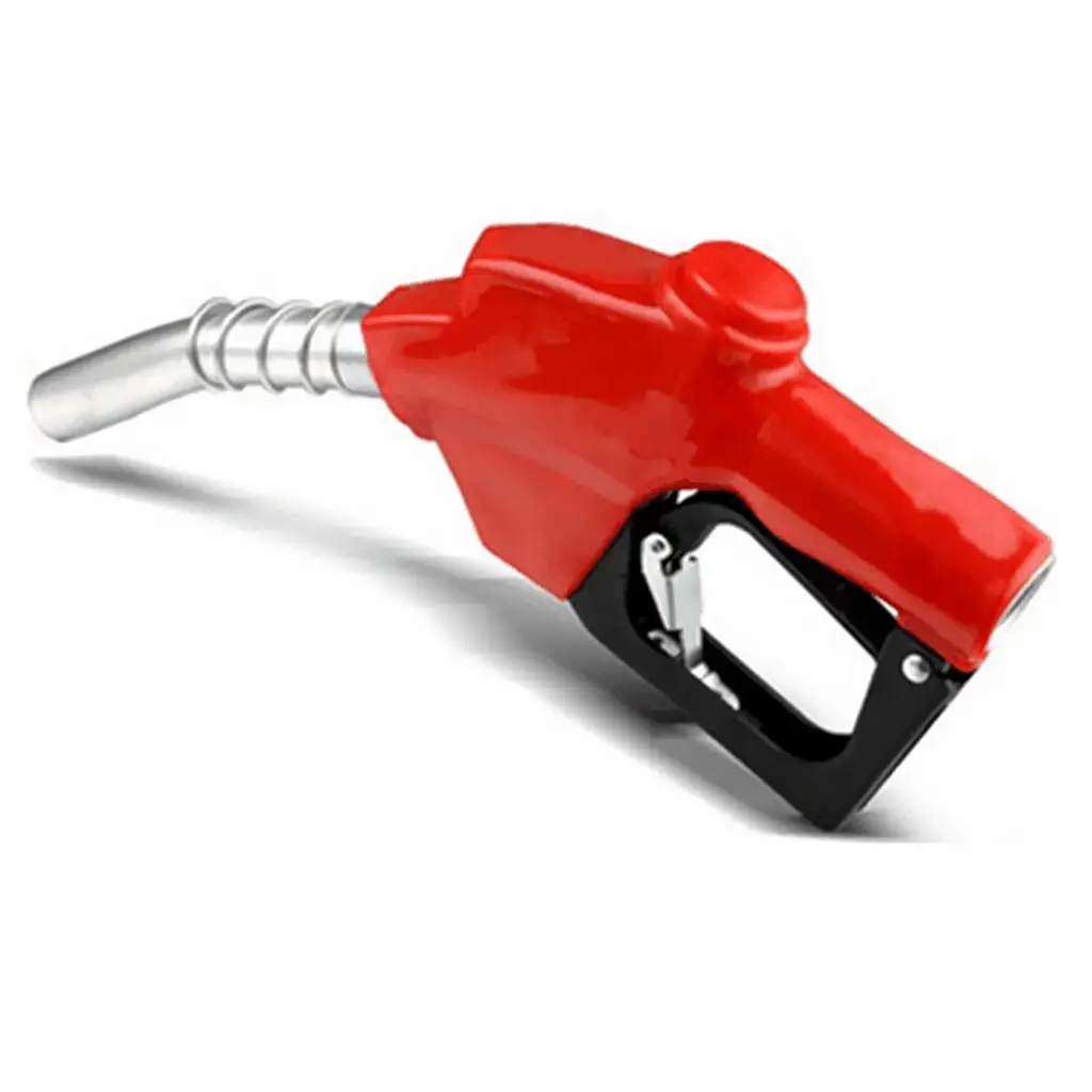 

1Inch Fuel Gasoline Oil Auto Delivery Gun Nozzle Hose Dispenser Red