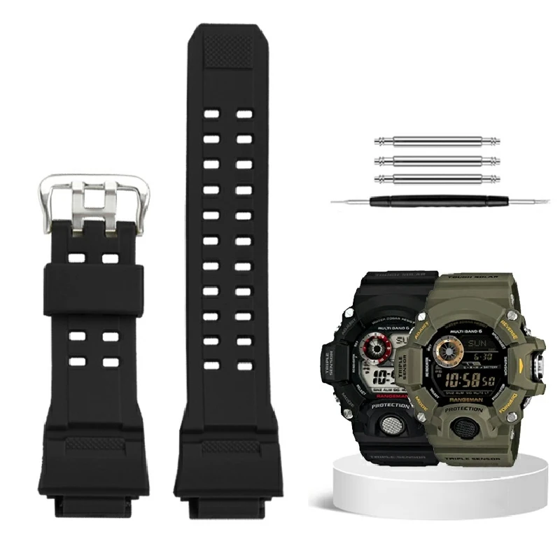 Per Casio G-Shock Cinturino In Gomma Cat Gw9400 Gw-9400 Gw-9300 Gw-9200 Accessori Per Orologi Con Cinturino In Silicone In Resina Sportiva Impermeabil