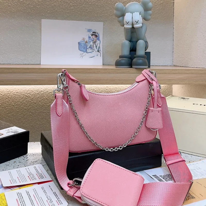 

Designer Popular Portable 3 Brand Crossbody Ladies Bag 1 Luxury Bag Leather In Explosive New Chain Zipper Handbag Fashion Summer