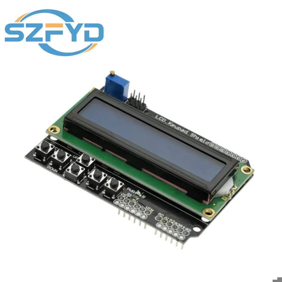 LCD Display Module LCD1602 Character Input/Output Expansion Board Keypad Shield for Arduino raspberry PI