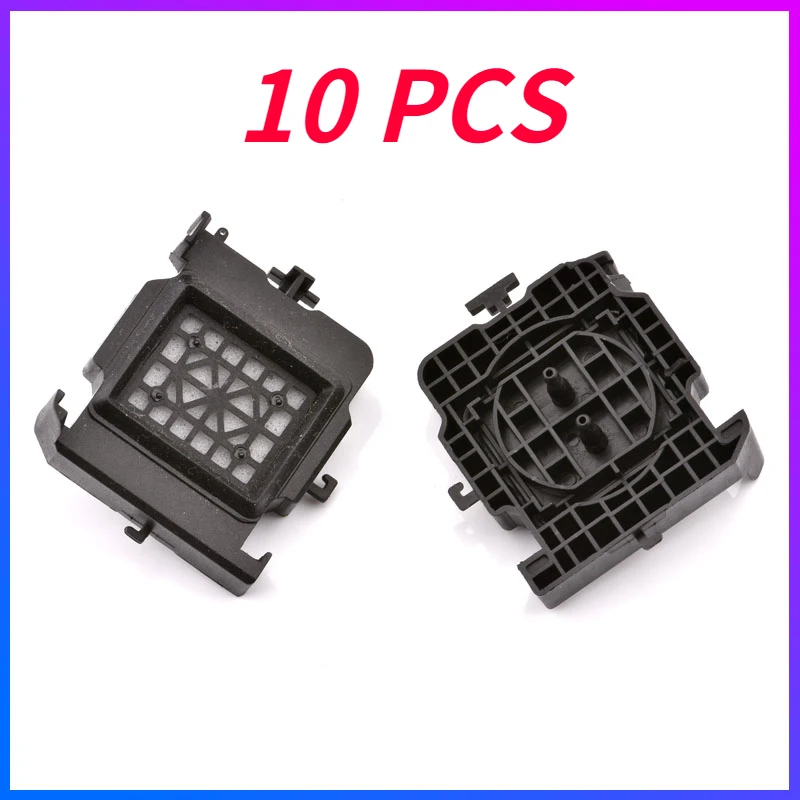 Estação Tampando Cabeça de Impressão para Impressora Eco Solvente Cabeça Cap Top Epson Tx800 Xp600 Dx11 10 Pcs