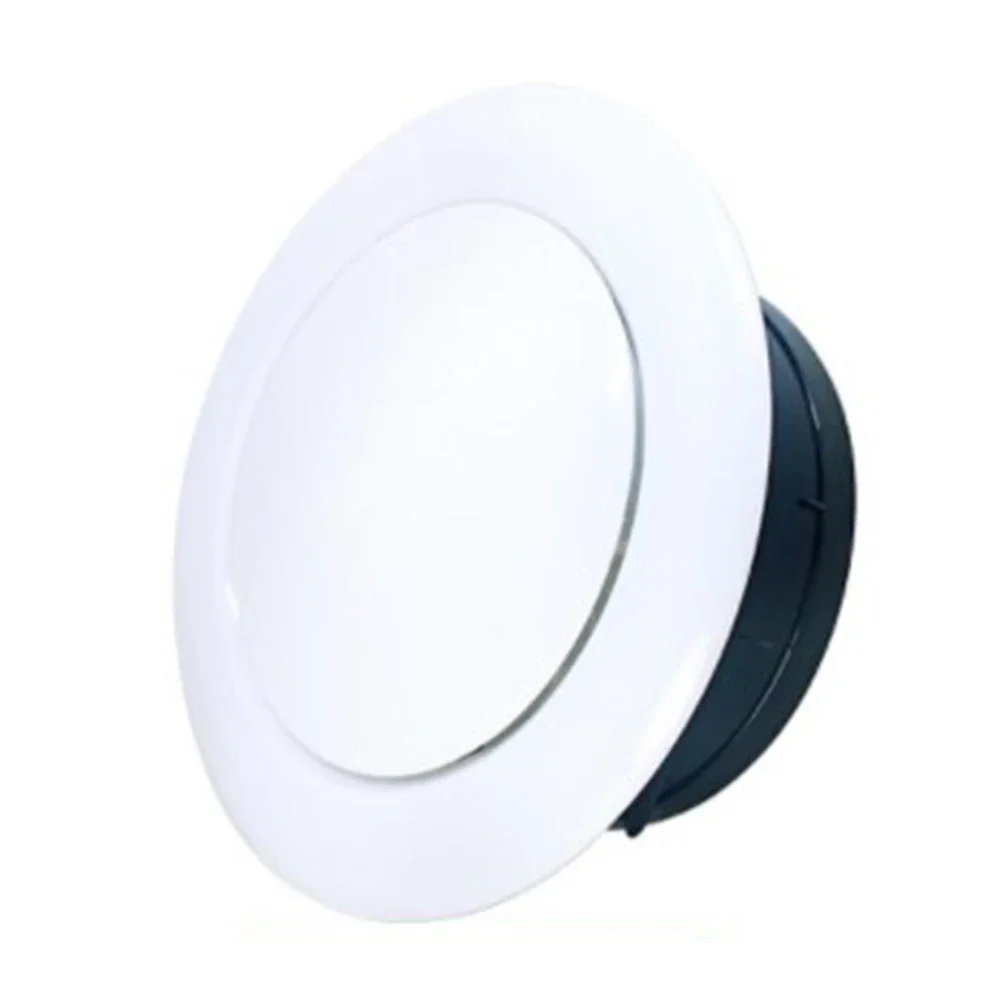 1pcs Exhaust Hood Air Vent Grille Ducting Ventilation Cover 75/100mm Adjustable ABS
