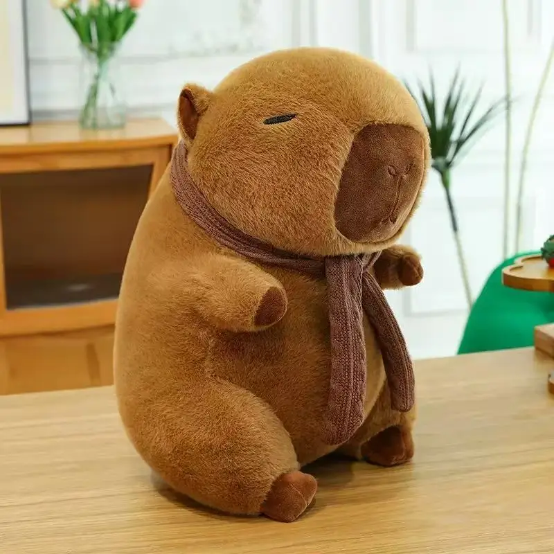 Capybara Plush Toy Texture Detail