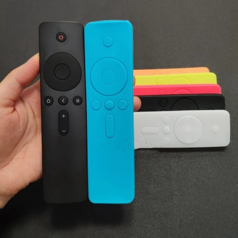 

Remote Protective Covers for Xiaomi 4a4c Voice Remote Control Soft Silicone Rubber Dustproof Remote Control Cases for Mi TV Box