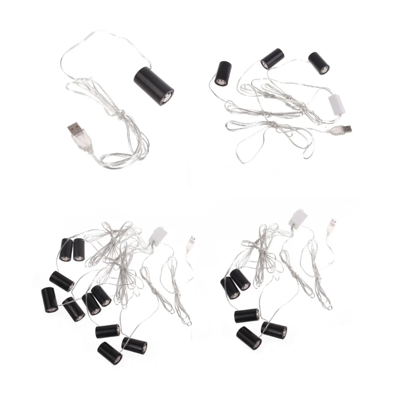 USB 배터리 전원 공급 장치 어댑터는 4.5V 3V LR14 C 크기 LR14 배..