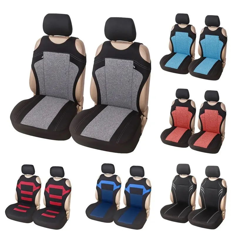 2pcs Universal Car Seat Covers-Front Seat Covers Mesh Sponge Interior Accessories T Shirt Design-for Car/Truck/Van car seat covers,car seat protective cover