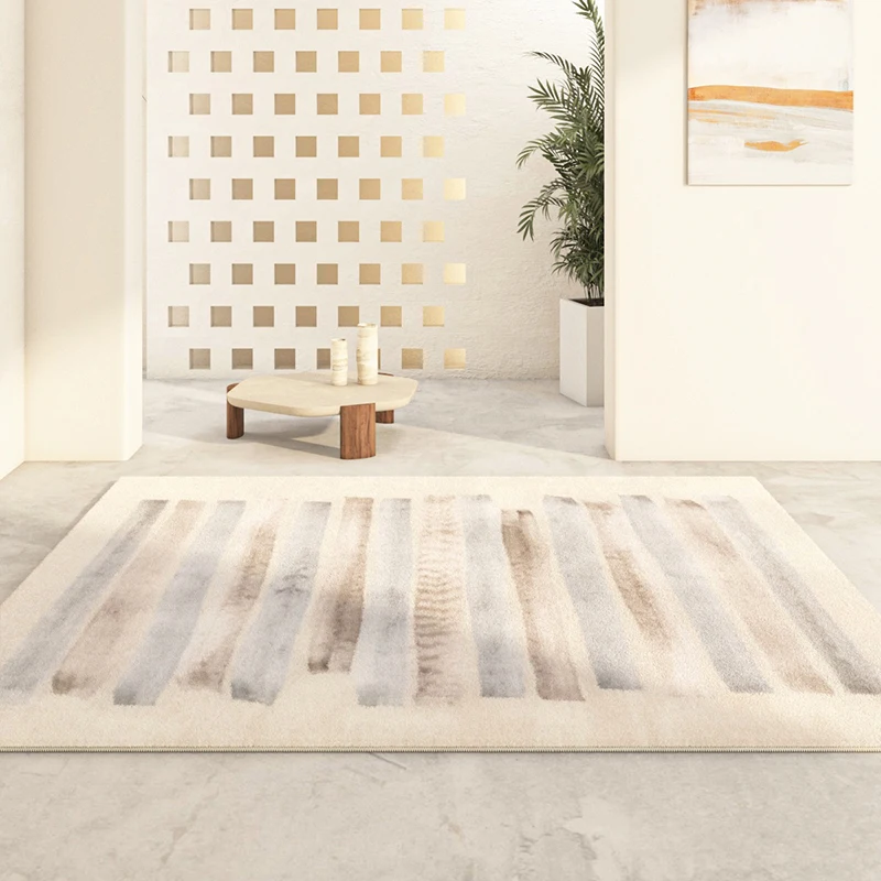 

Modern Simple Living Room Decoration Carpets, Bedroom, Bedside, Large Area, Non-Slip Rugs, Household, Cloakroom, Light, Luxury