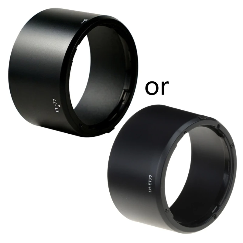 

ET77 Lens Hood Shade for 85mm 2 Macro IS Lens ABS Material 40JB