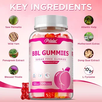 BBL Gummies - Increase Natural Curves, Promote Buttock Growth, Reduce Fat Mass and Sagging 3