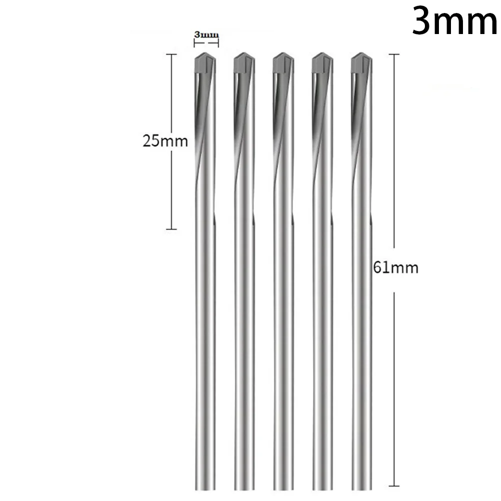 2/5pcs 3-12mm 드릴 비트 초경 강철 경질 합금 드릴 스테인레스 스틸 연마 강철 주철 나무 구멍 오프너