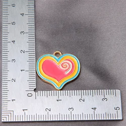 Enamel Candy Lollipop Charms for DIY Jewelry Making - Set of 10 (10pcs color 9)