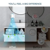 Mini purificateur d'air Portable, désodorisant, ioniseur négatif, purificateur d'air pour la maison et le bureau, pour animaux de compagnie, fumeurs, toilettes, pièce unique 5