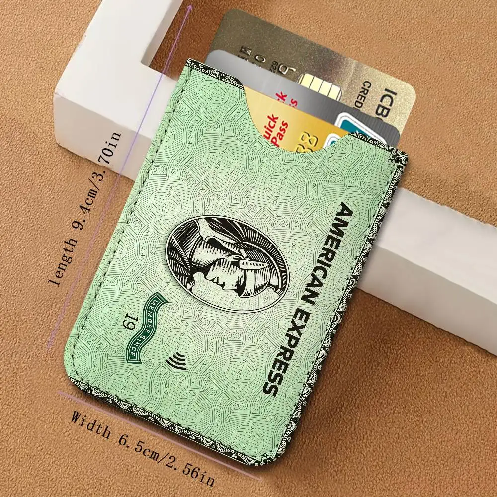 Sleek Ultra-Thin Leather Card Holder Wallet