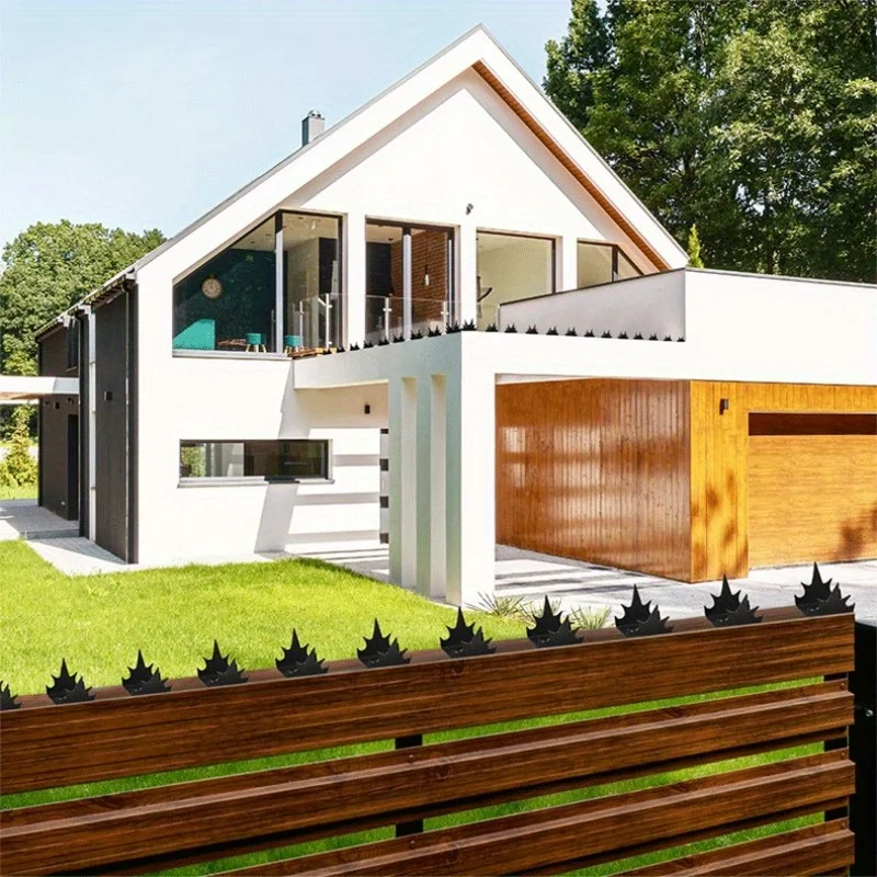 Garden Security Spike Walls Anti-Climbing Sharp Durable Protection Stakes Home Safety Prevention of Intruders