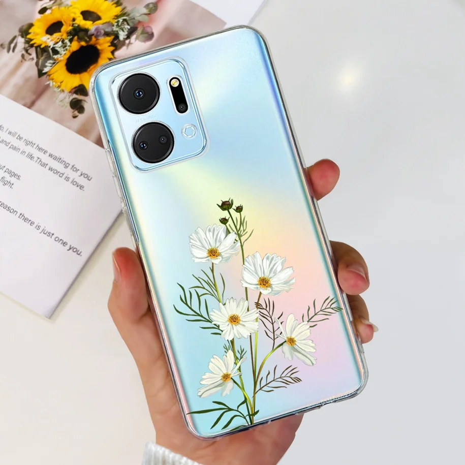 Elegant Silicone Soft TPU Phone Case - Flexible Protective Cover for 6.75-Inch Smartphones