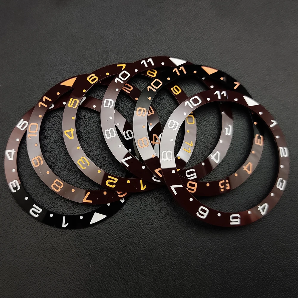 

38mm Watch Bezels Mouth Watch Accessories Modified Accessories GMT Ceramic Bezel 38mm Inner Diameter 30.5mm