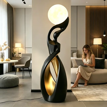 Artistic Lady Floor Lamp 4