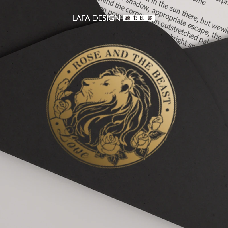Handmade Lacquer Seal Decoration for Invitations and Greeting Cards