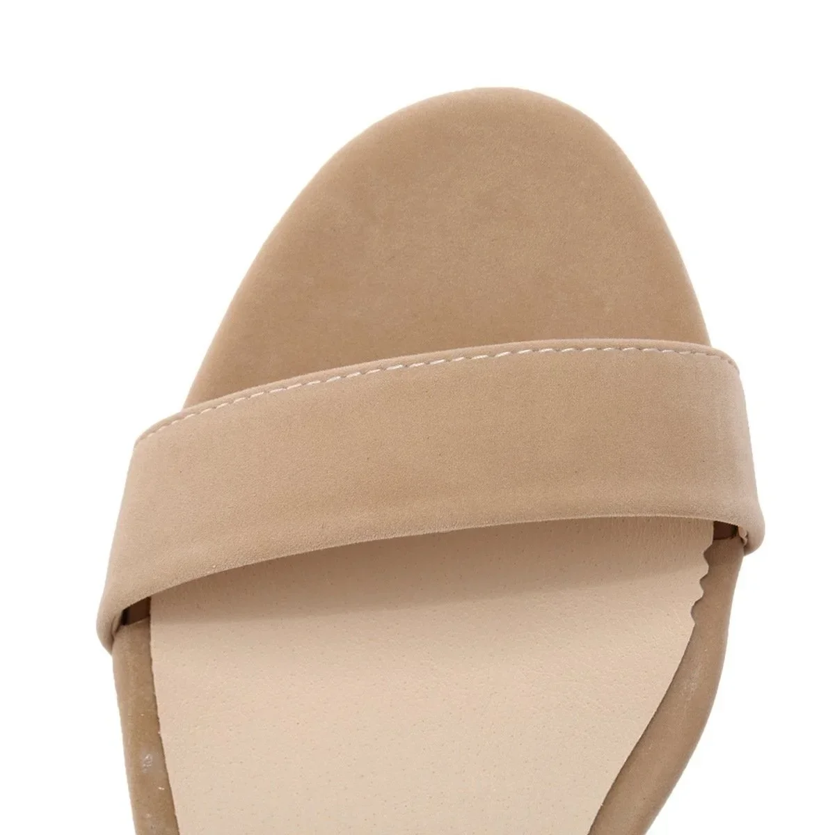 LOSLANDIFEN Summer Low Heels Ankle Strap Sandal Open Toes Sexy High  Wedding Party Shoes Plus Size Women Sandals 105-2VE