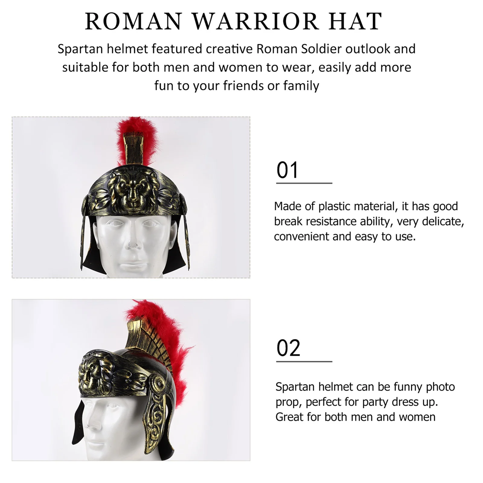 Samurai Hat Men Gladiator Roman Helmets Plush Toy Middle Ages Costume Plastic Soldier Child Hats samurai hats