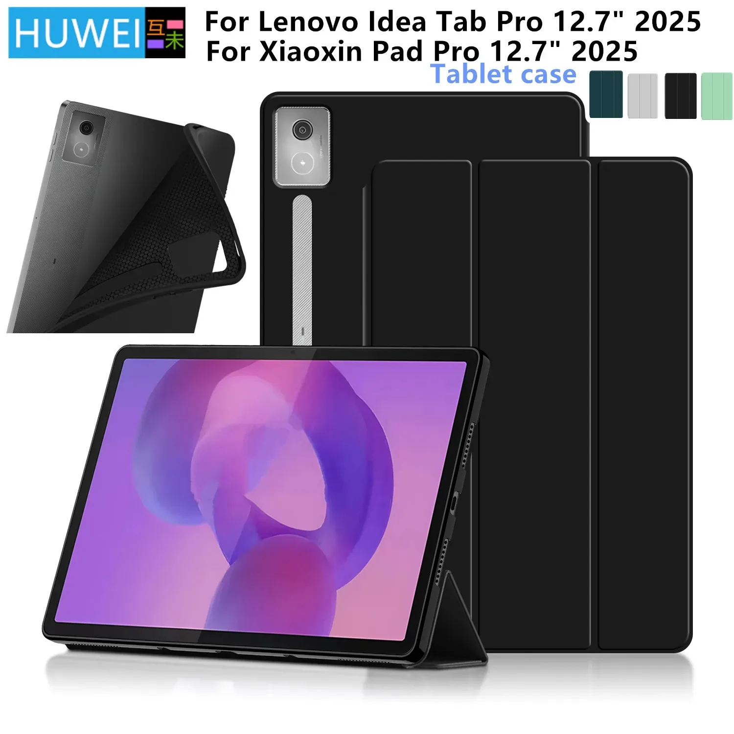 ProCase Lenovo Tab Pro 12.8 Inch 2025 Smart Case, Pen