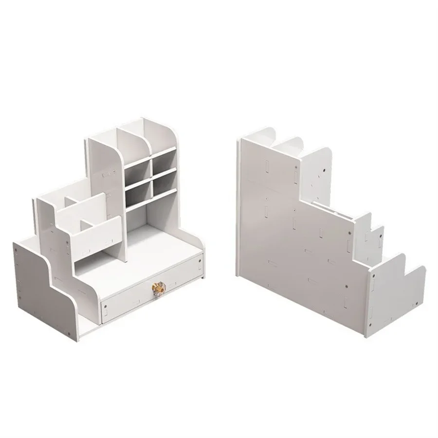 DIY Space-Saving Large-Capacity Pen Holder Office Supplies Storage Stationery Box Student School Supplies Storage Dormitory Use 6