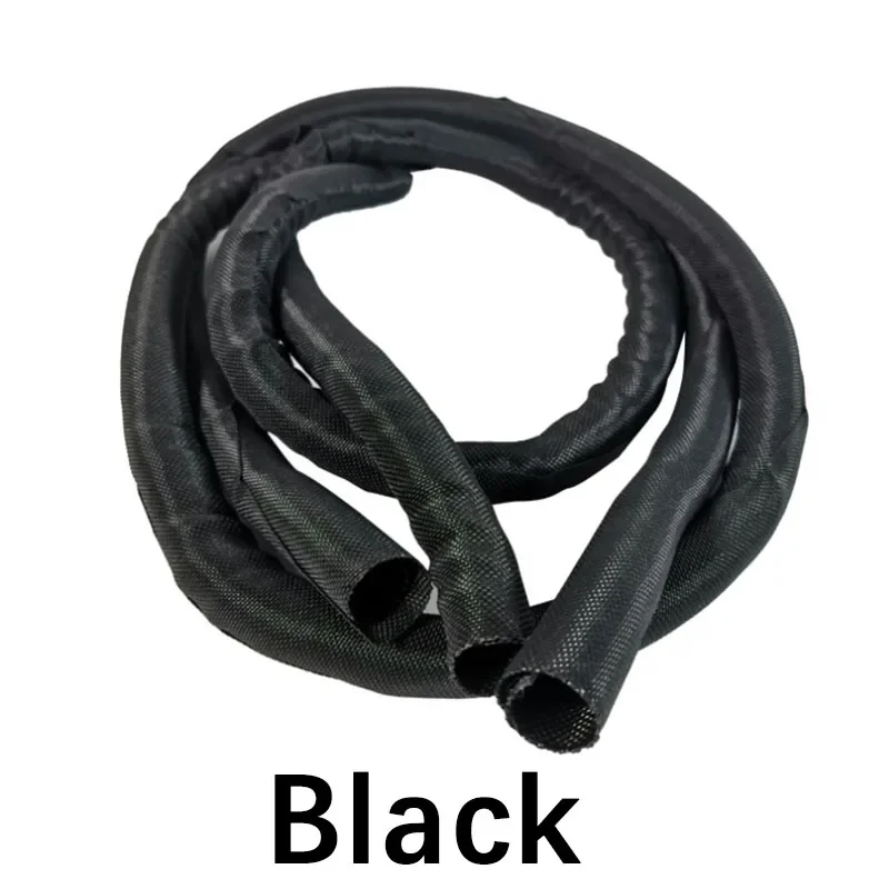thumbnail image 1 of Manguito de cable de PET con cierre automático, expandible, trenzado, gestión automática de líneas, tubo flexible, envoltura de cables, aislante, protector, 1 of 5