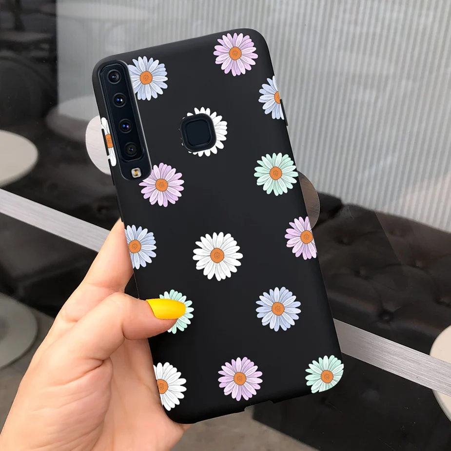 For Samsung Galaxy A9 2018 Case SM-A920F Soft Silicone Stylish Candy Painted Back Cover Phone Case For Samsung A 9 A9 2018 Coque waterproof case for phone