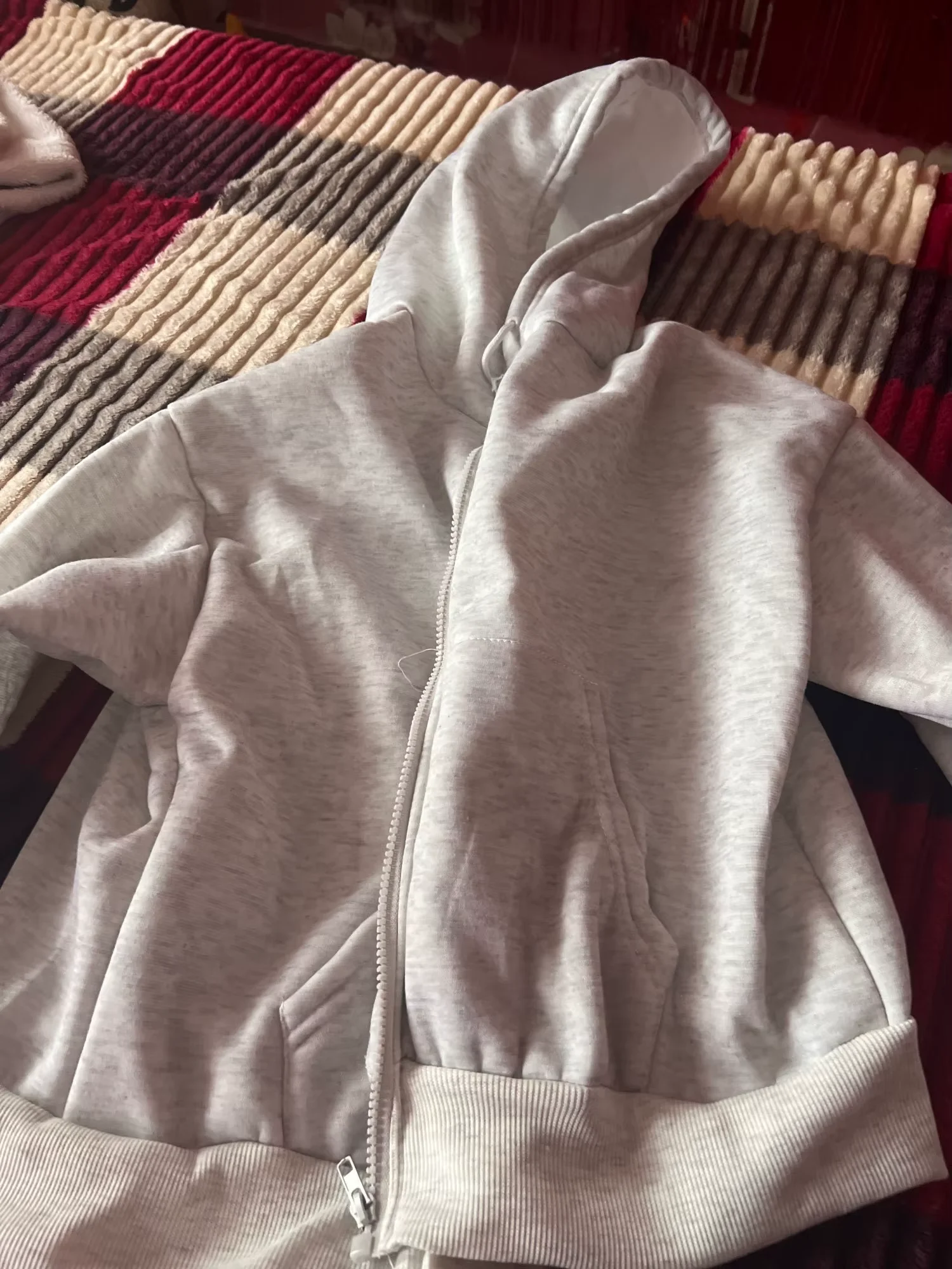 Y2 K Oversized Zip Hoodie Women Crop Top Autumn Winter Cozy photo review