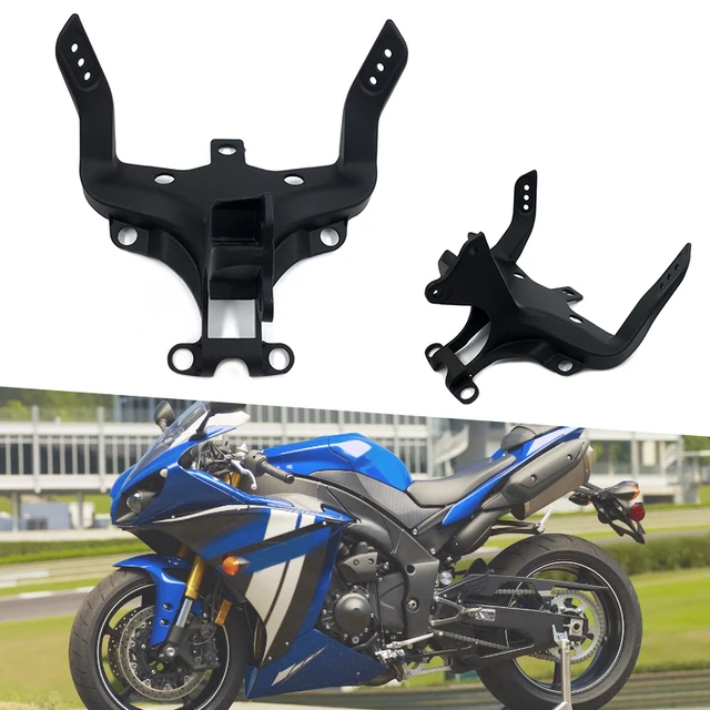 パーツ YZF-R1 Front Headlight & Upper Fairing Stay Bracket For Yamaha YZF