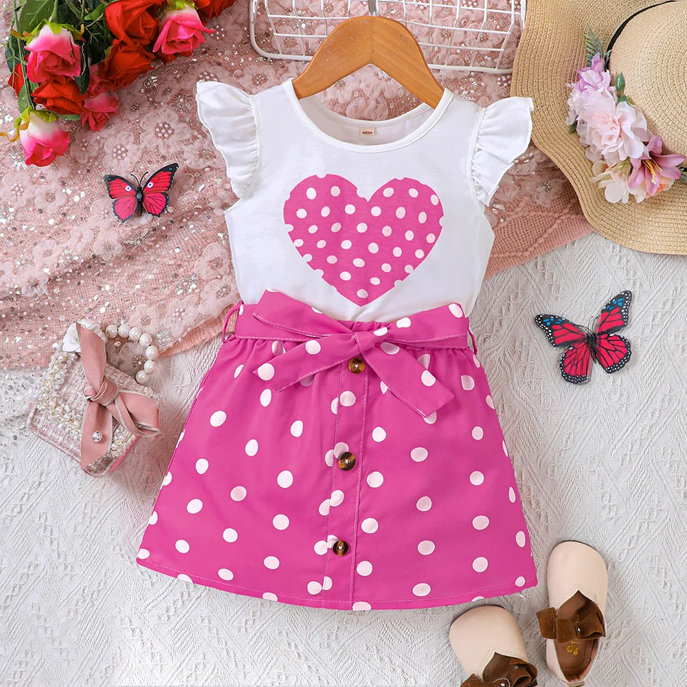 

Shiny Toddler Little Girls 2-6 Years Adorable Breathable Summer Casual Play-Wear Daily Dress