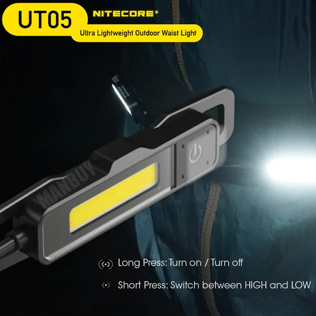 NITECORE UT05 400 Lumen Waist Belt Running Light