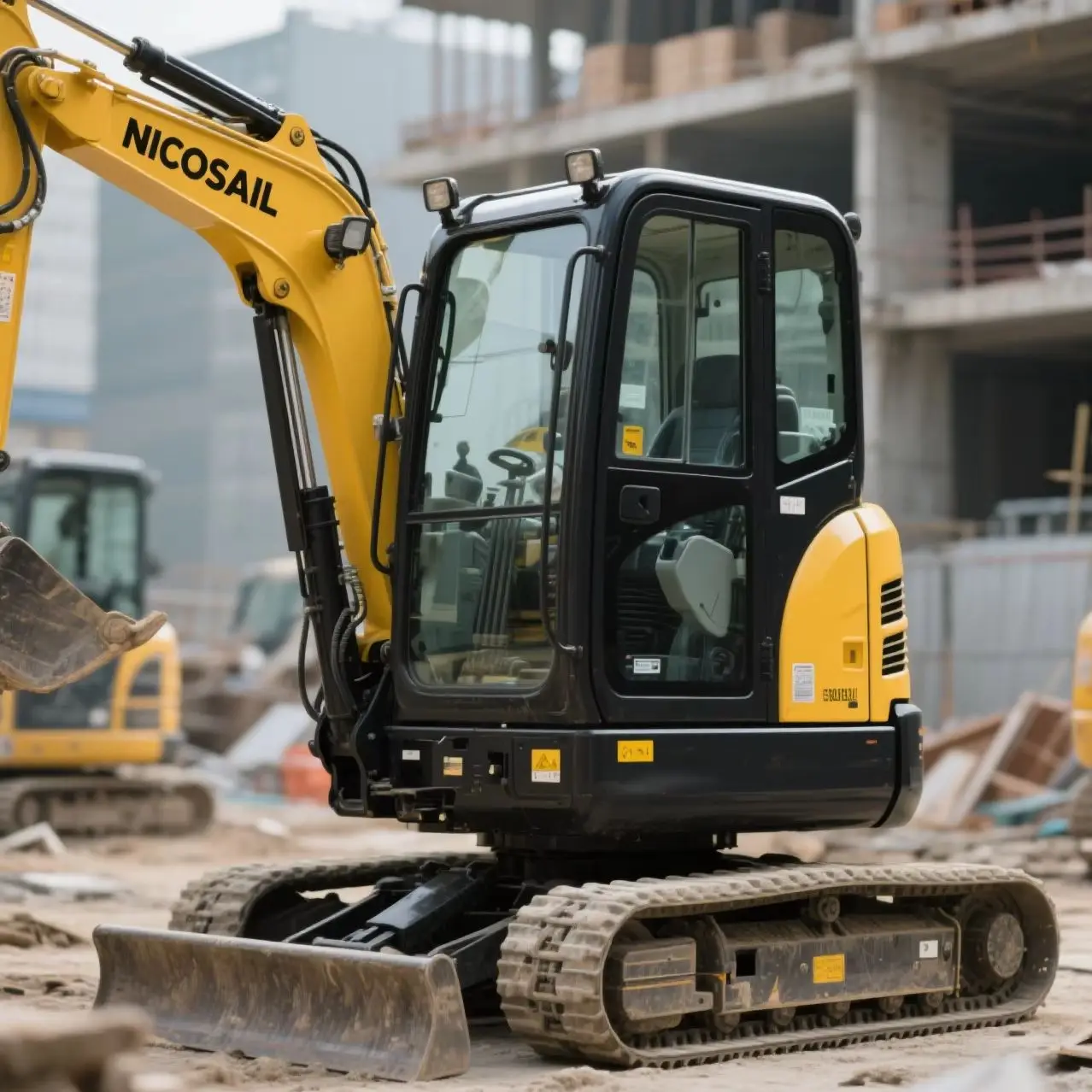 1-Ton Diesel Mini Excavator Advanced Technology Customized Mini Excavator for Construction And Agriculture 1