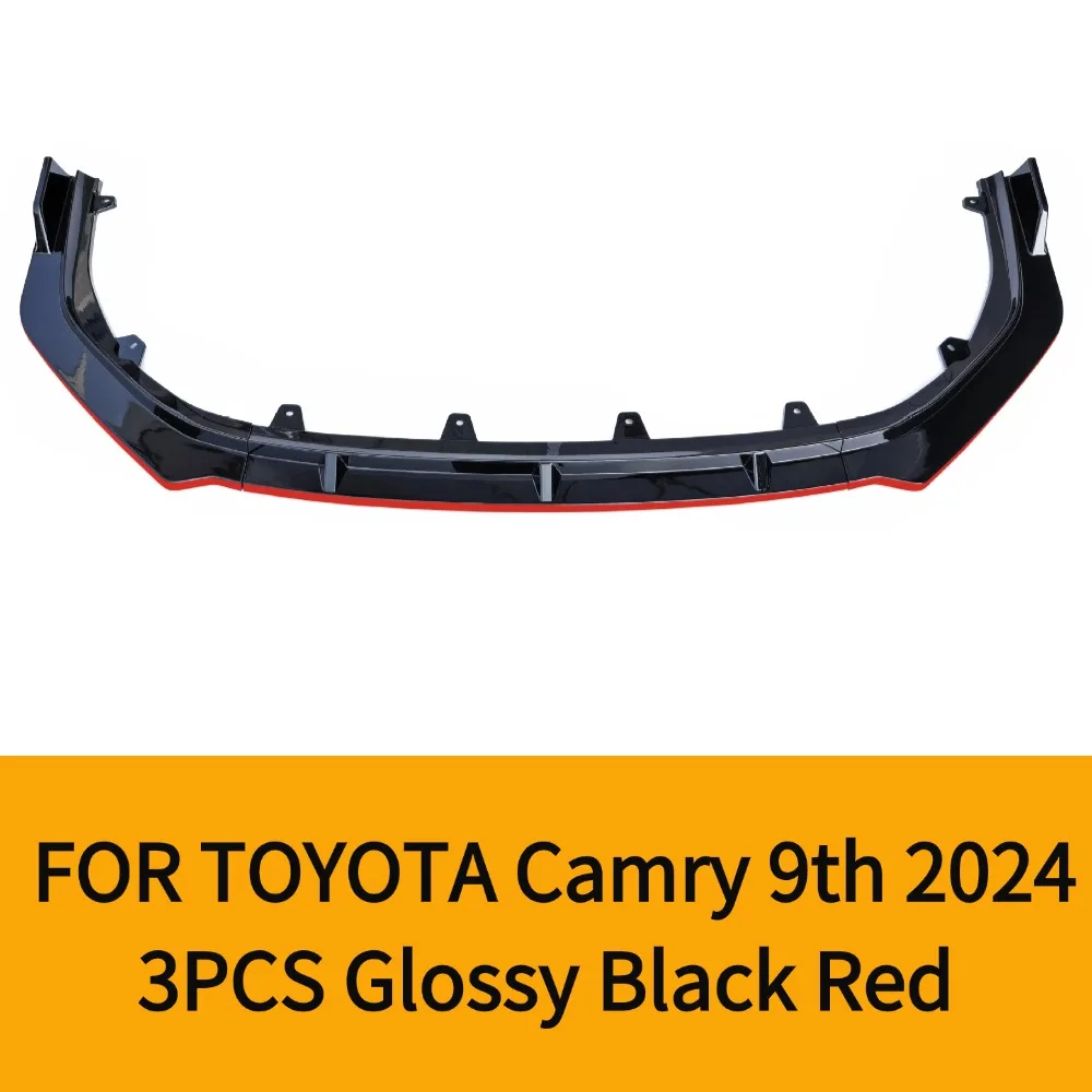 Glossy Black Red