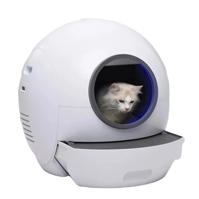 

Умный автоматический ящик для кошачьего туалета, полностью закрытый Большой кошачий Туалет