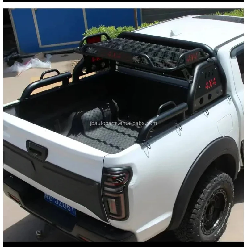 STLFSturdy And Durle 4X4 유니버셜 픽업트럭 스포츠 액세서리 고품질 픽업트럭 블랙 프레임 선반 슈이