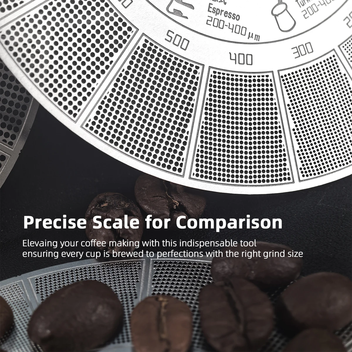 دليل طحن القهوة الاحترافي | مخطط حجم حبوب البن | ب...