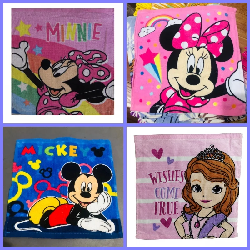 Disney Baby Towel Handkerchief Disney Baby Cotton Face Towels