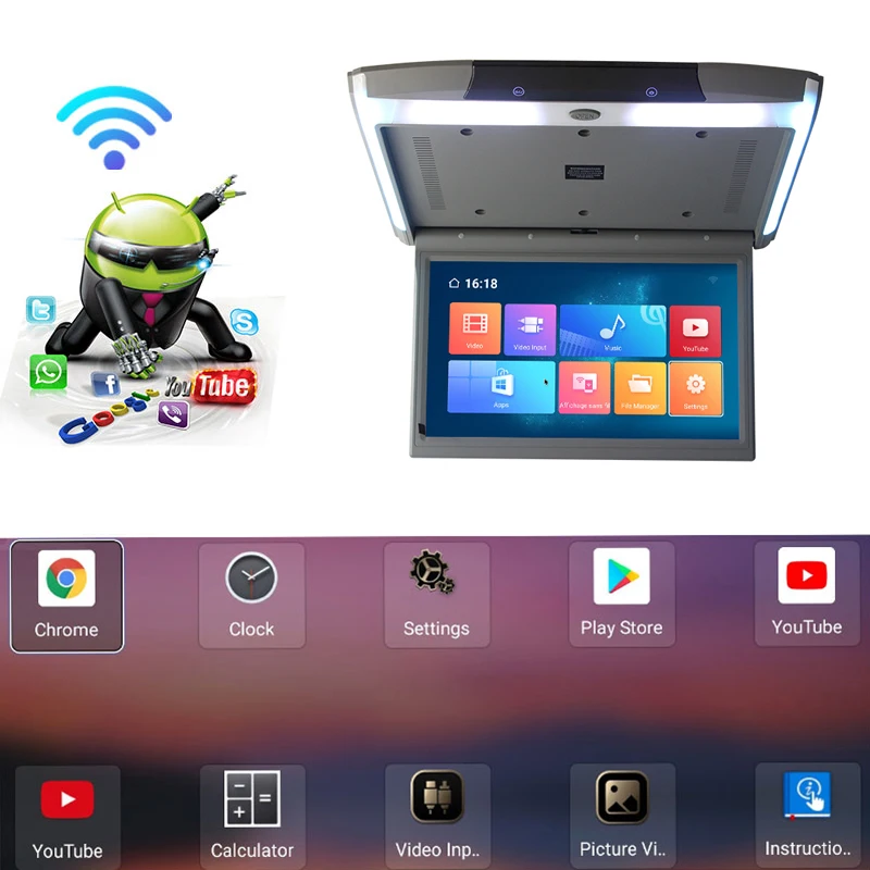 IPS ũ ø ڵ õ , ȵ̵ 10.0, 3 + 32G, 12.5 ġ HDMI , 4K Ƽ̵ ÷̾,  4K , 
