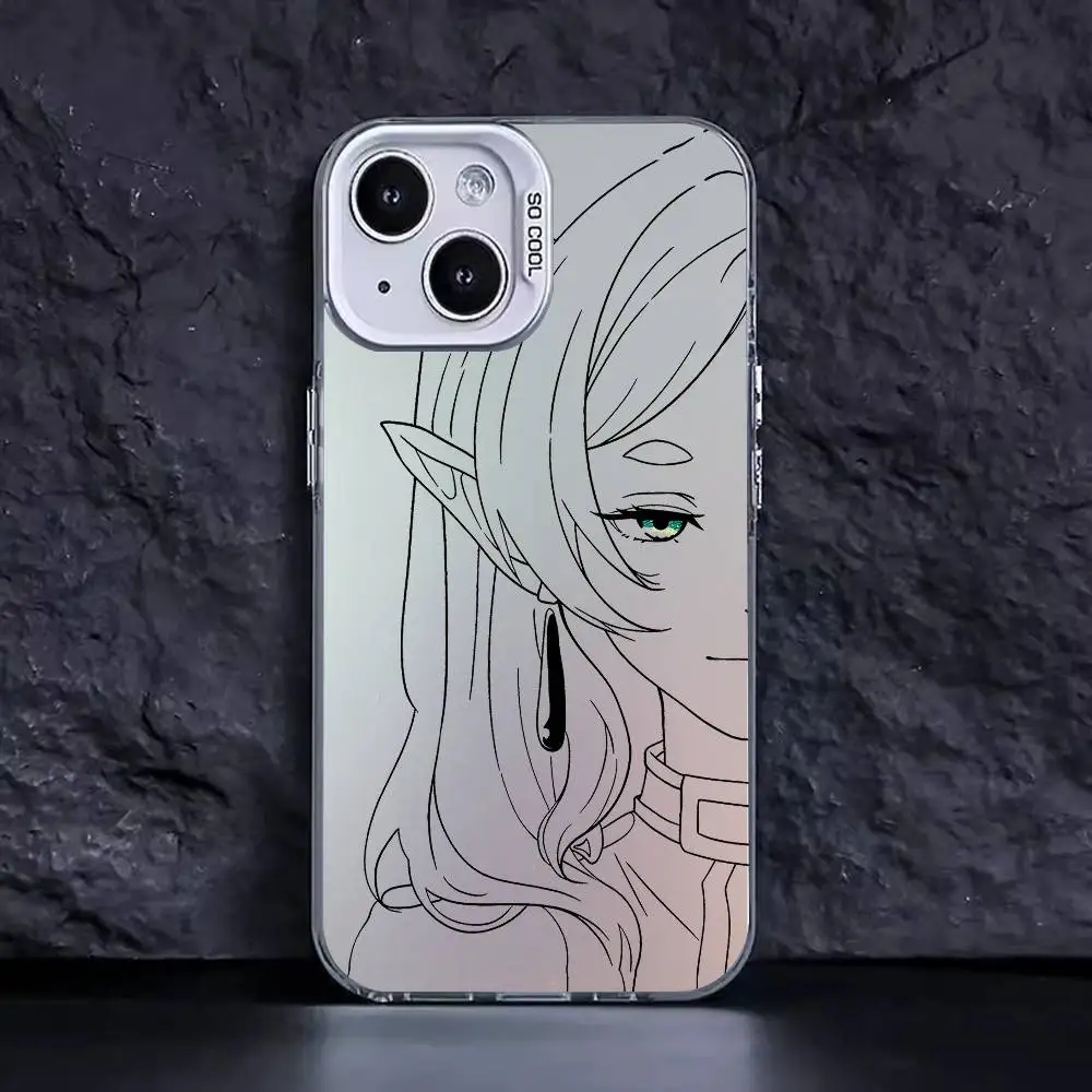 Japan Anime Frieren Matte Shockproof Phone Case - Anti-Fall Cover