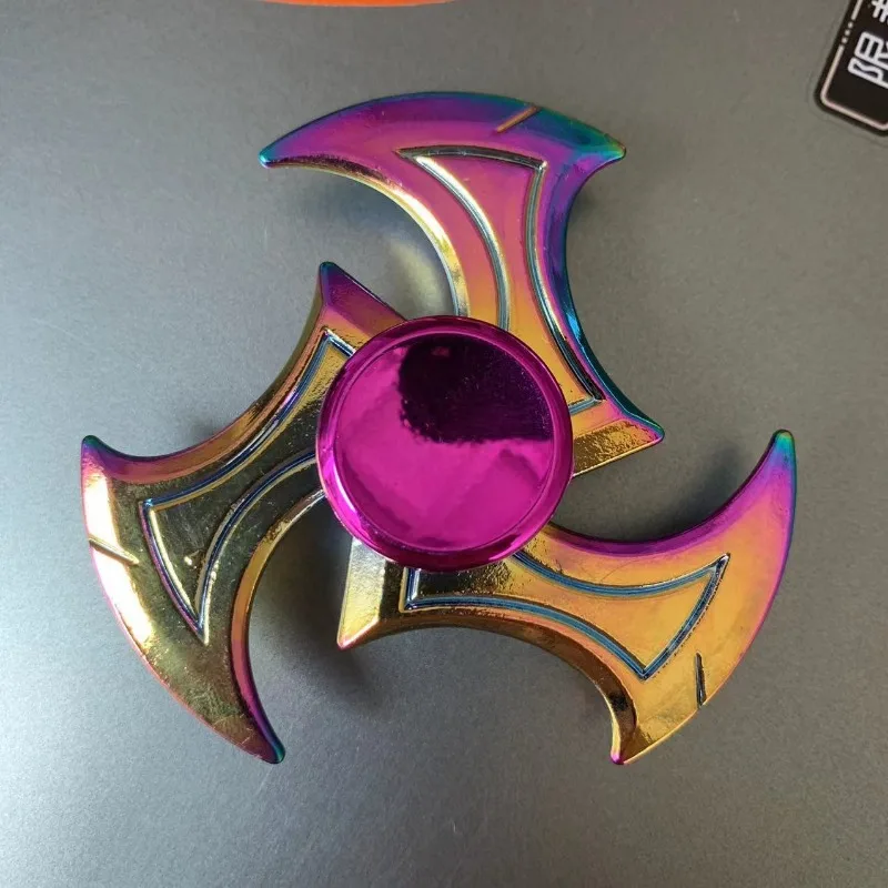 New 28 Style Colorful Metal Fidget Spinner Decompression Alloy Rainbow Hand Spinner EDC Adult Finger Stress Relief Toy Wholesale 4