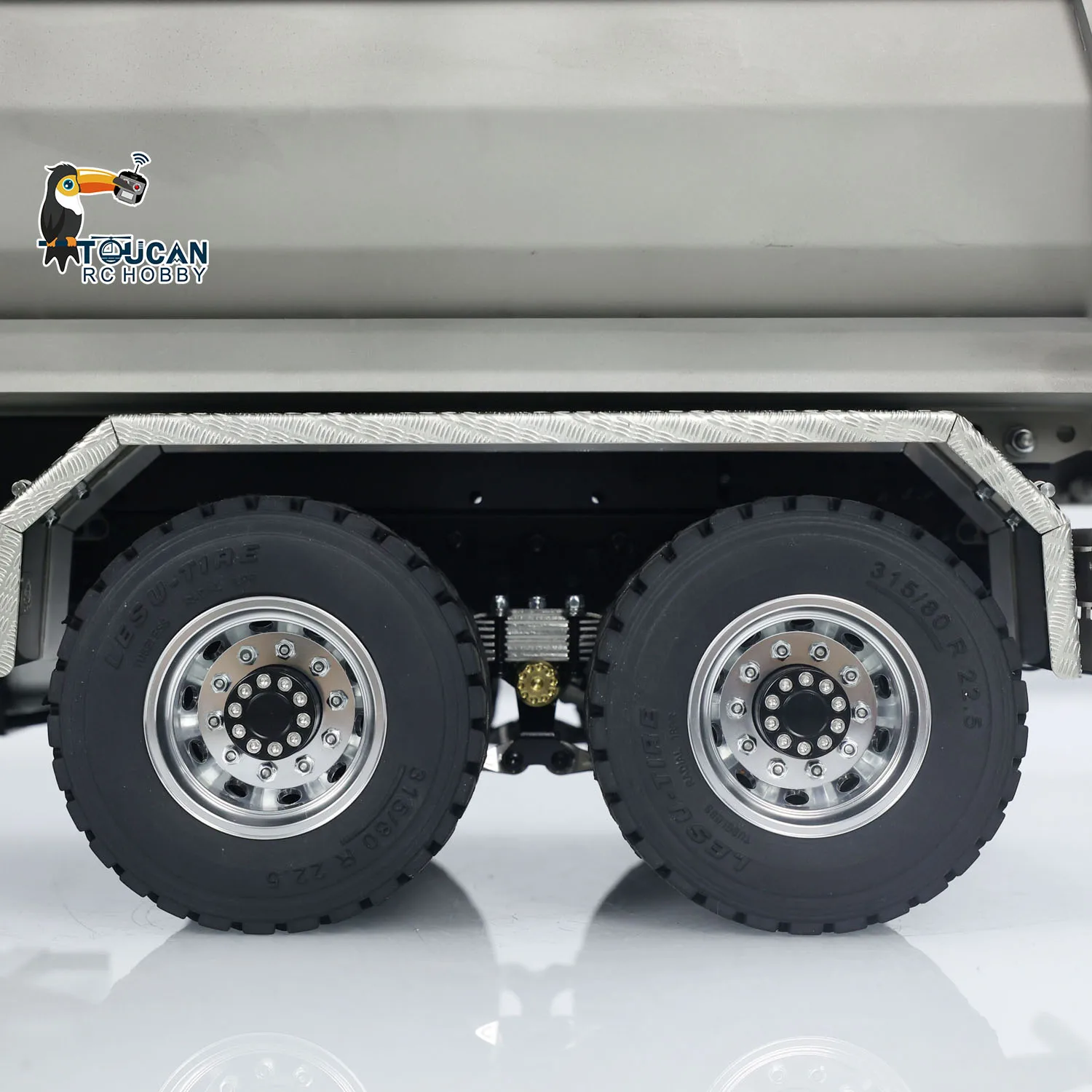 In Stock 6*6 LESU RC Hydraulic Dump Truck 1/14 Remote Control Dumper Car Tamiyaya Tipper Model Light Sound Set Toys TH02557 5