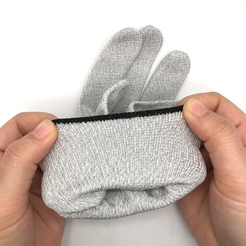 Massage Gloves 1 Pair Massage Electrode Gloves Conductive Electrode Massage Therapy Gloves Therapy Hand Massager Electrotherapy Lead Wires