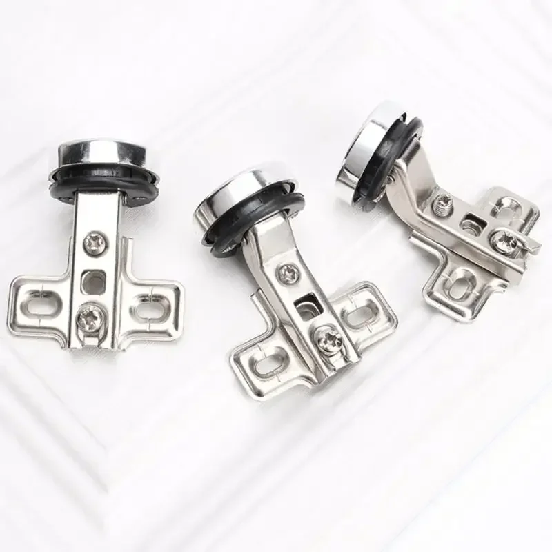 Kitchen Cupboard Glass Door Hinge Home Wine Cabinet Hardware 26mm Cup Screws #734 stainless steel hinges door hinges
